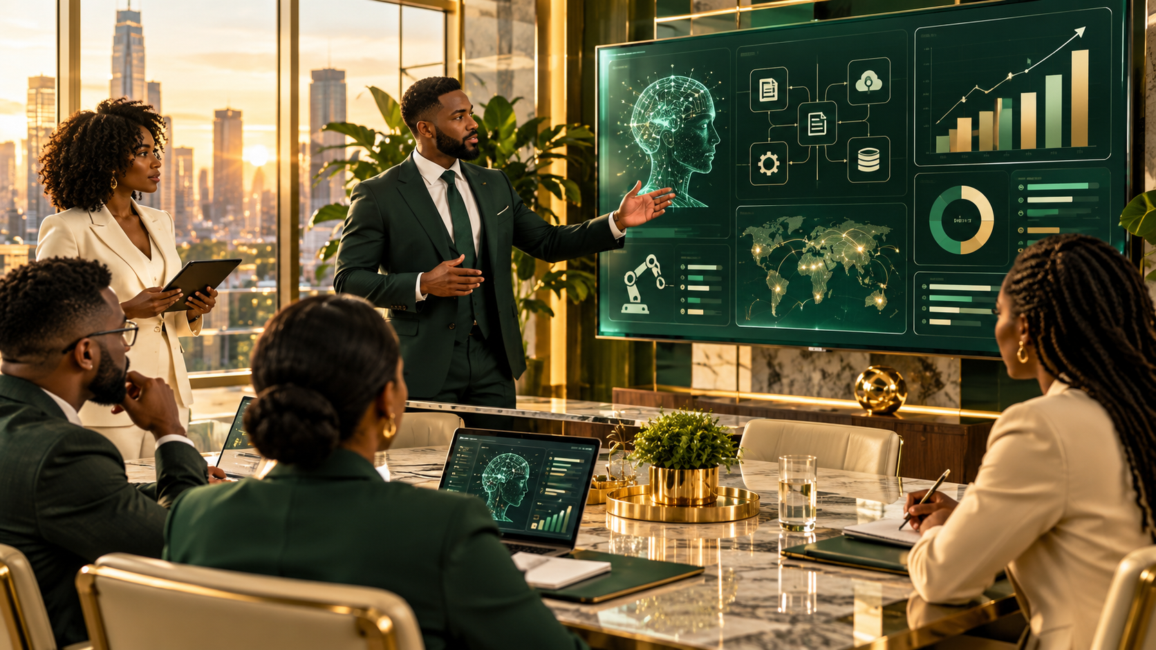 Executive Business and AI strategy session